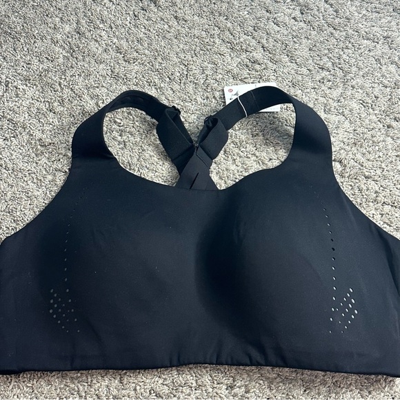 Lululemon AIRSUPPORT BRA HIGH SUPPORT 38 DD E NWT running black wireless yoga - Picture 5 of 12